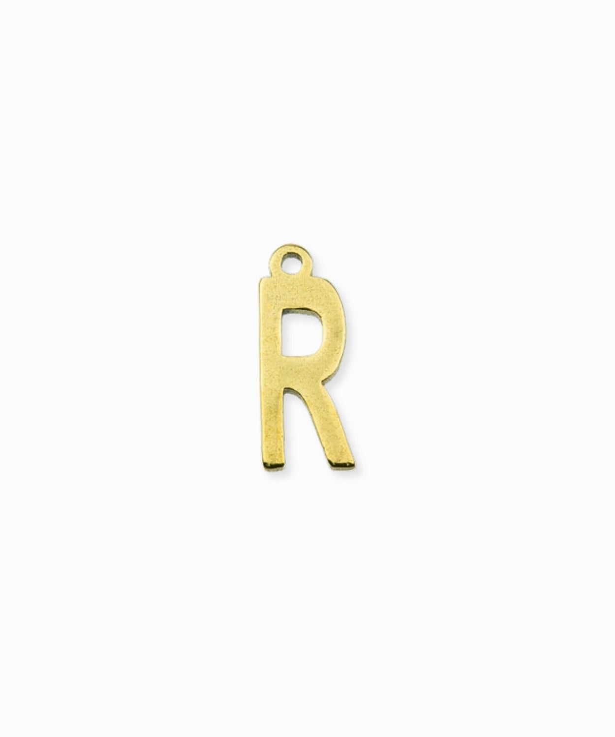 Pendentif alphabet A-Z 12mm