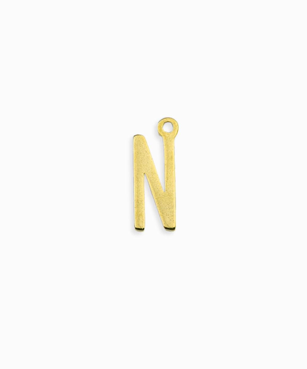 Pendentif alphabet A-Z 12mm