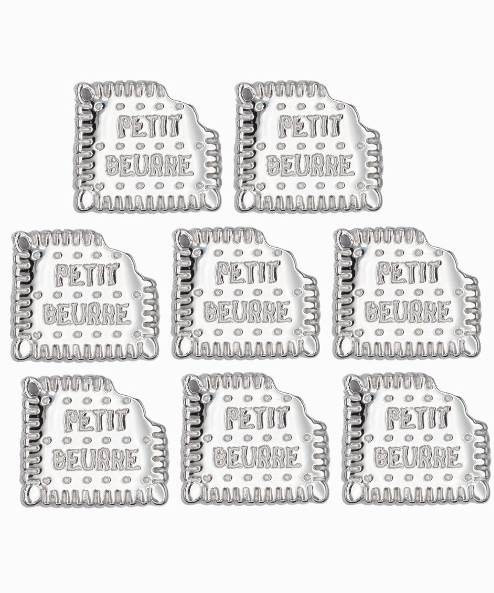 Pendentif Biscuit petit beurre 14.50x16 mm