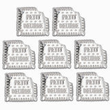 Pendentif Biscuit petit beurre 14.50x16 mm