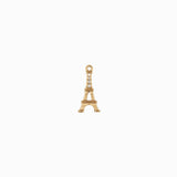 Pendentif Tour Eiffel Strass 17x9mm