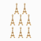 Pendentif Tour Eiffel Strass 17x9mm