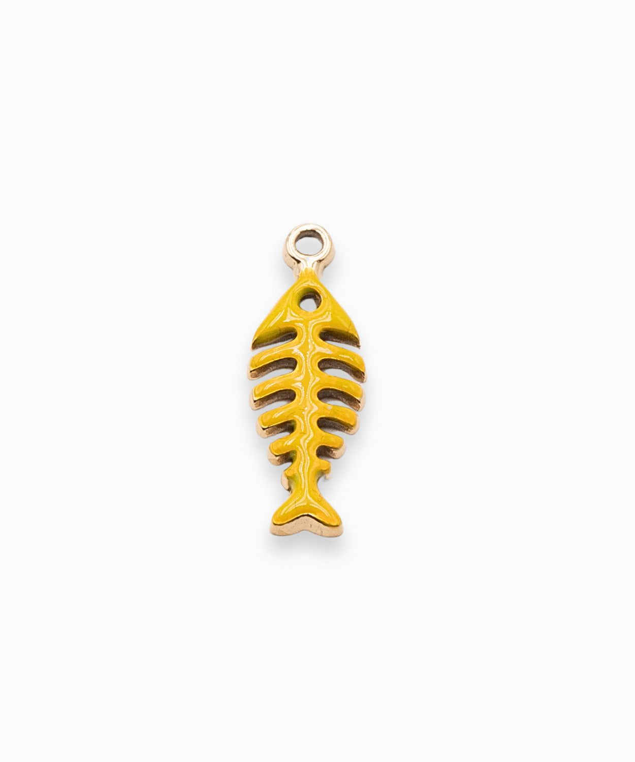 Pendentif arête de poisson 22x8mm