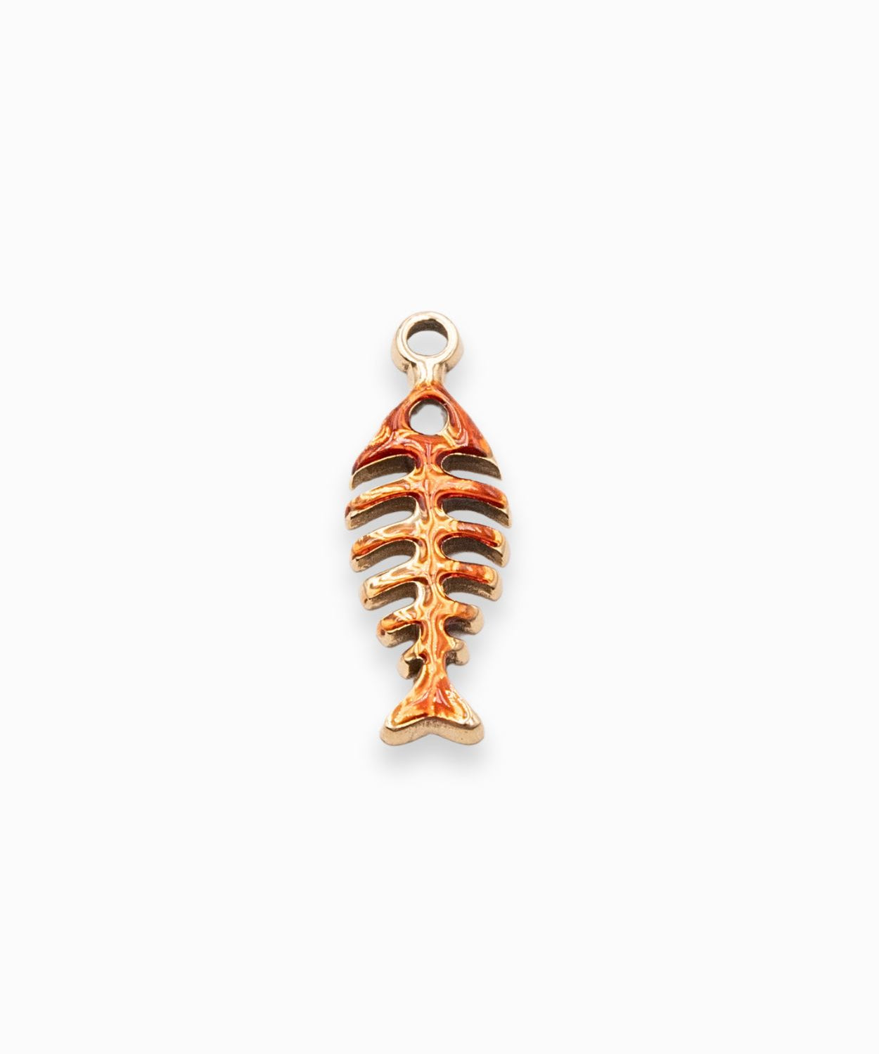 Pendentif arête de poisson 22x8mm