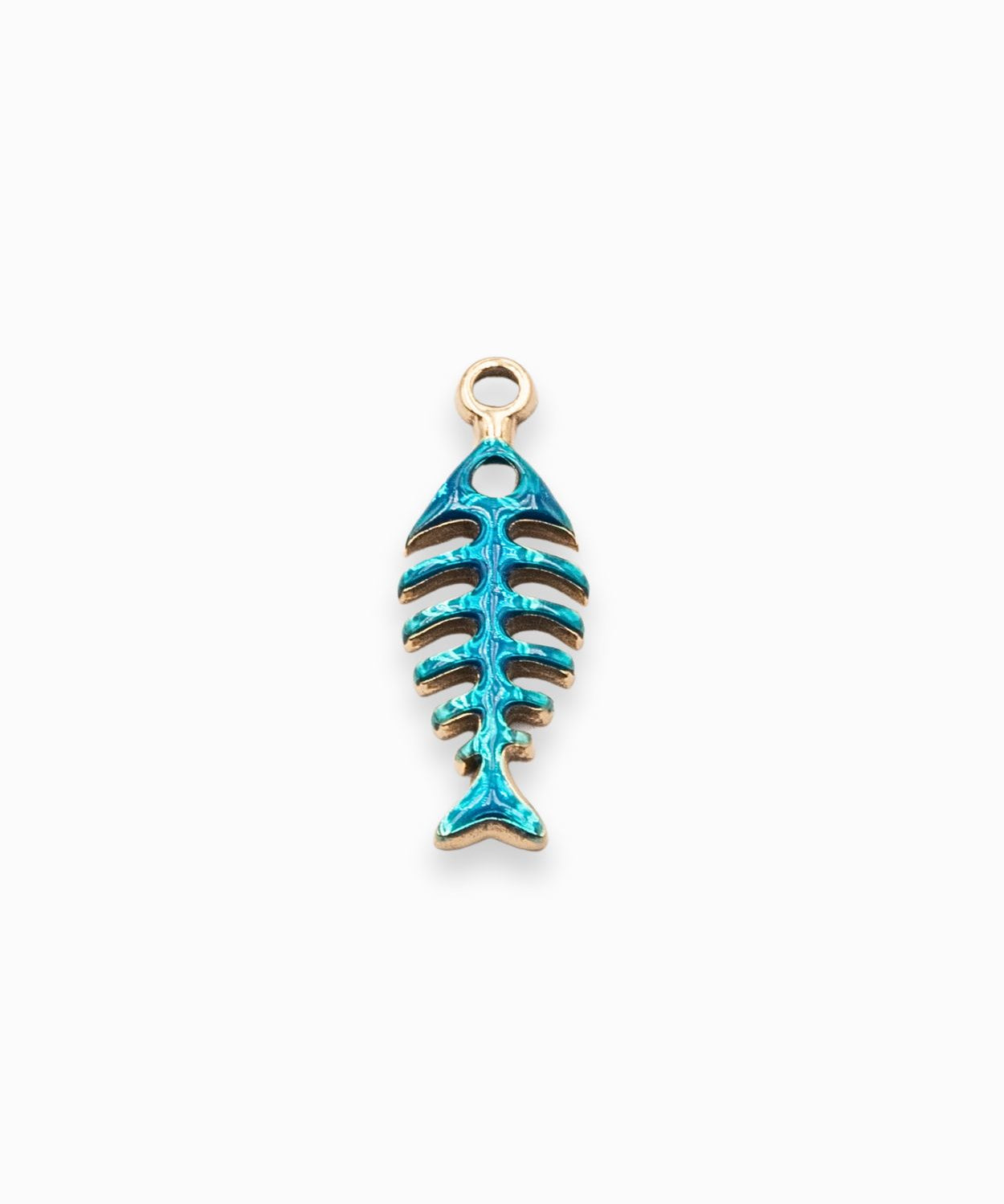 Pendentif arête de poisson 22x8mm