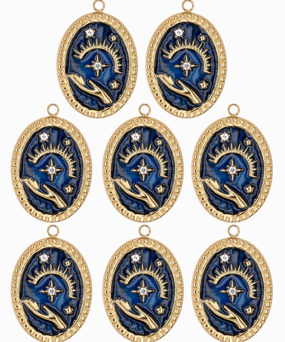 Pendentif astronomie 20x16mm