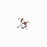 Pendentif biche en 20x18mm