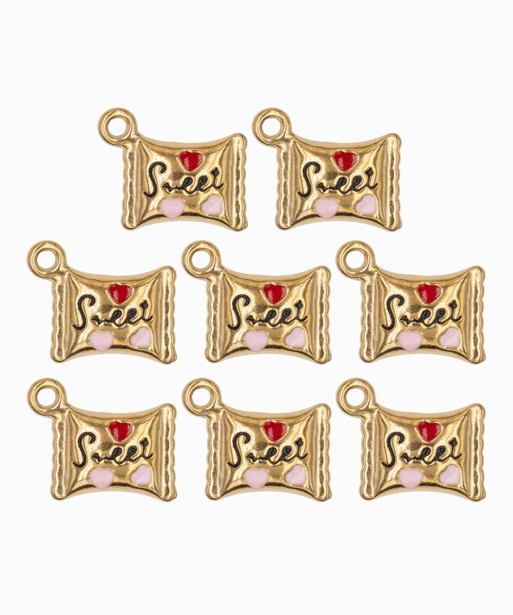 Pendentif bonbon sweet 14x11mm