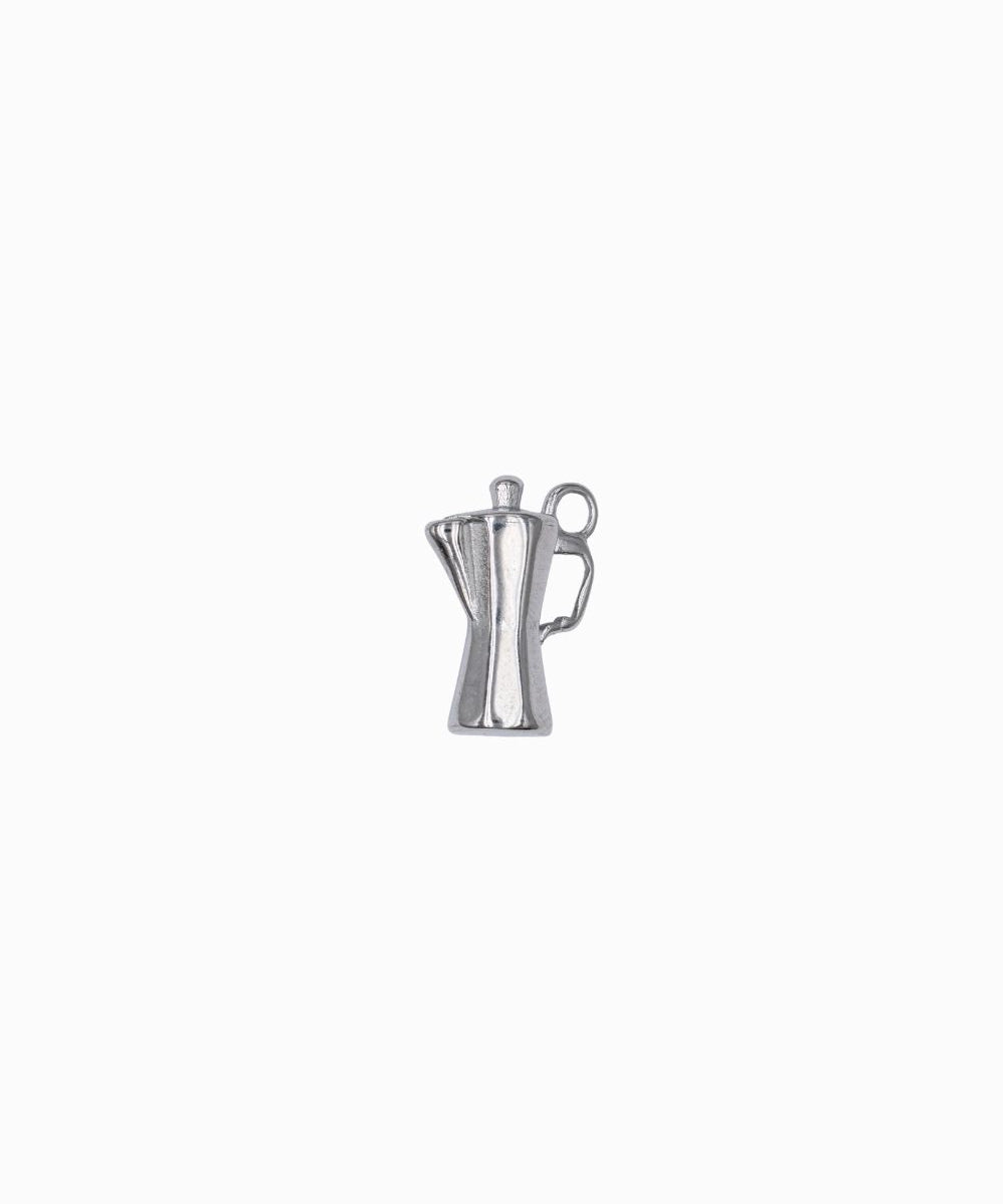 Pendentif cafetière italienne 18x13.5mm