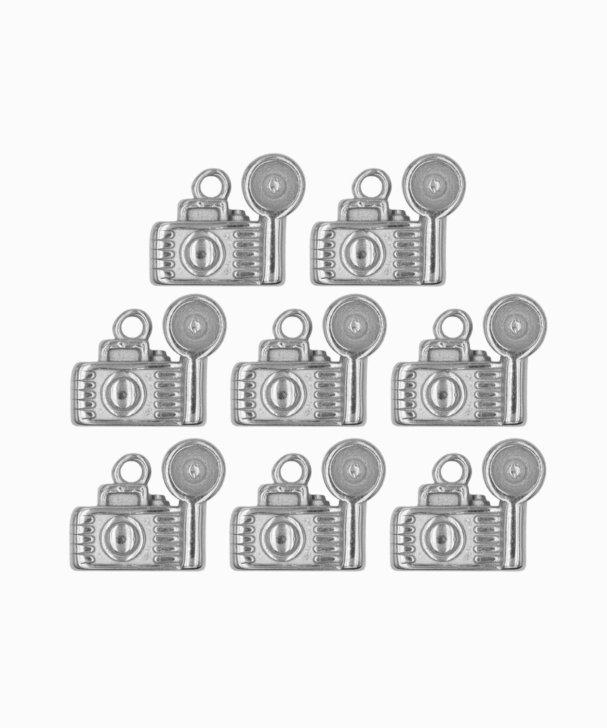 Pendentif caméra 13.50x16mm