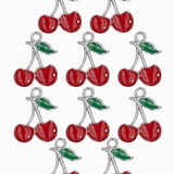 Pendentif cerise 14.50x15.50mm