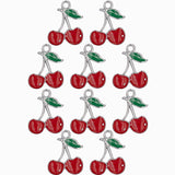 Pendentif cerise plat 14.50x15.50mm