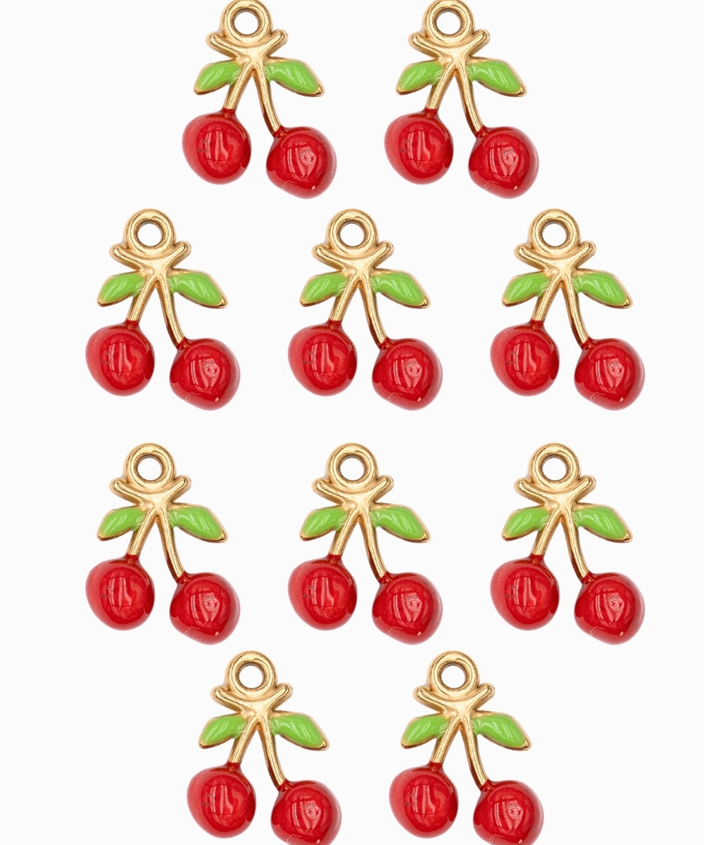 Pendentif cerise 15mm