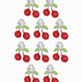 Pendentif cerise 15mm
