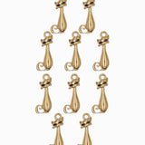 Pendentif chat 17x7mm