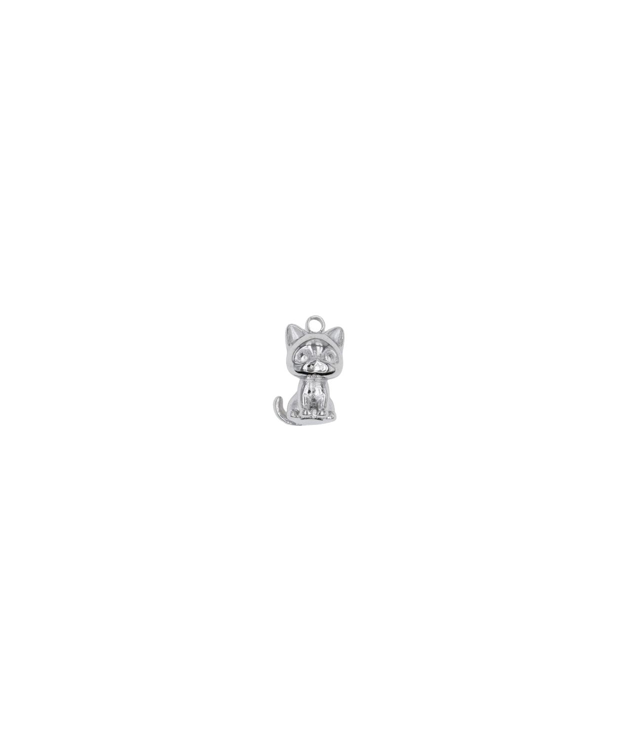Pendentif chat mignon 8.5x13.3mm