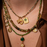 Pendentif clé oeil 18.5x10mm