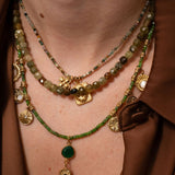 Pendentif clé oeil 18.5x10mm