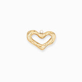 Pendentif coeur 14.5x21mm