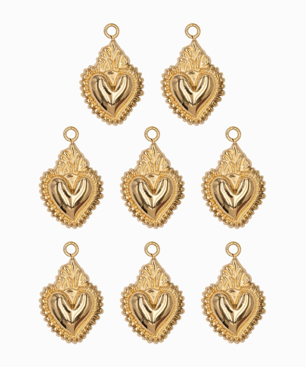 Pendentif coeur 16x12 mm