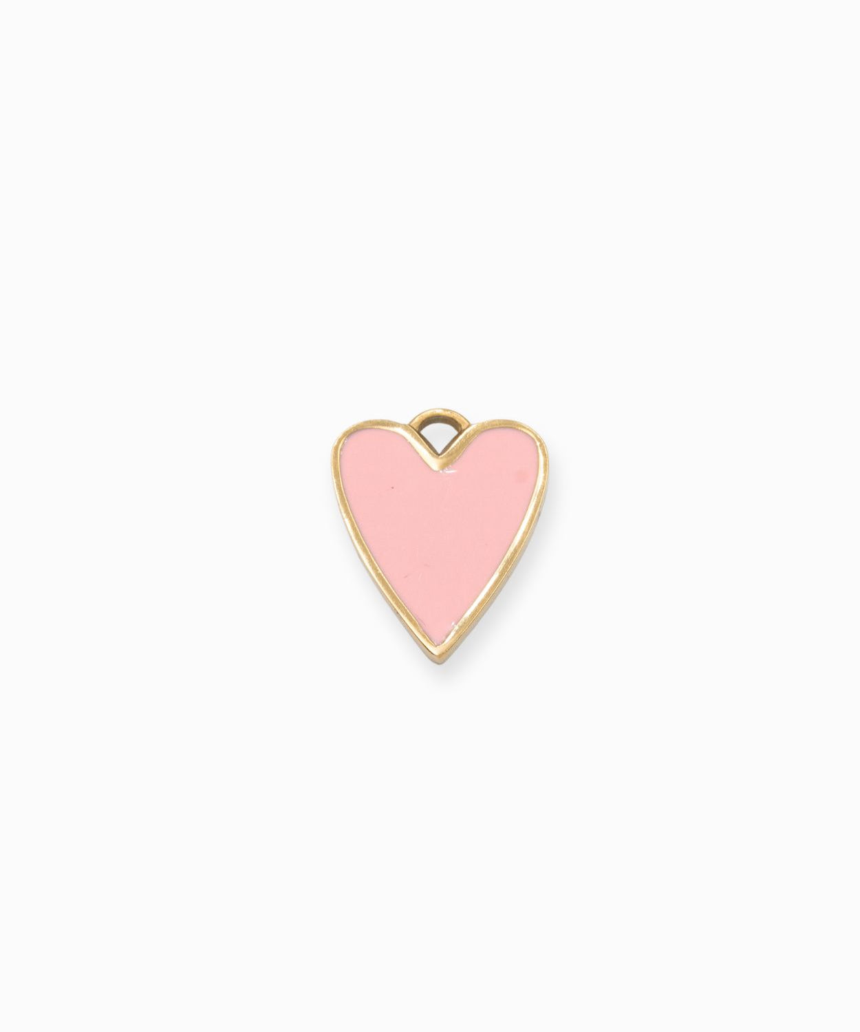 Pendentif coeur allongé 17x14.50mm