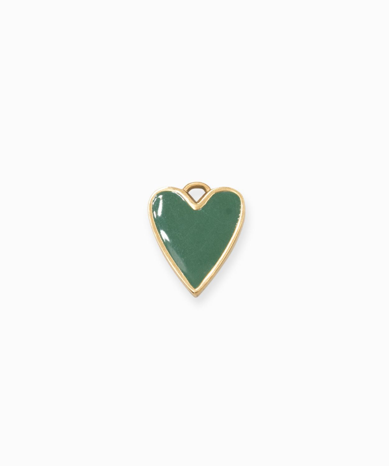 Pendentif coeur allongé 17x14.50mm