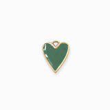 Pendentif coeur allongé 17x14.50mm