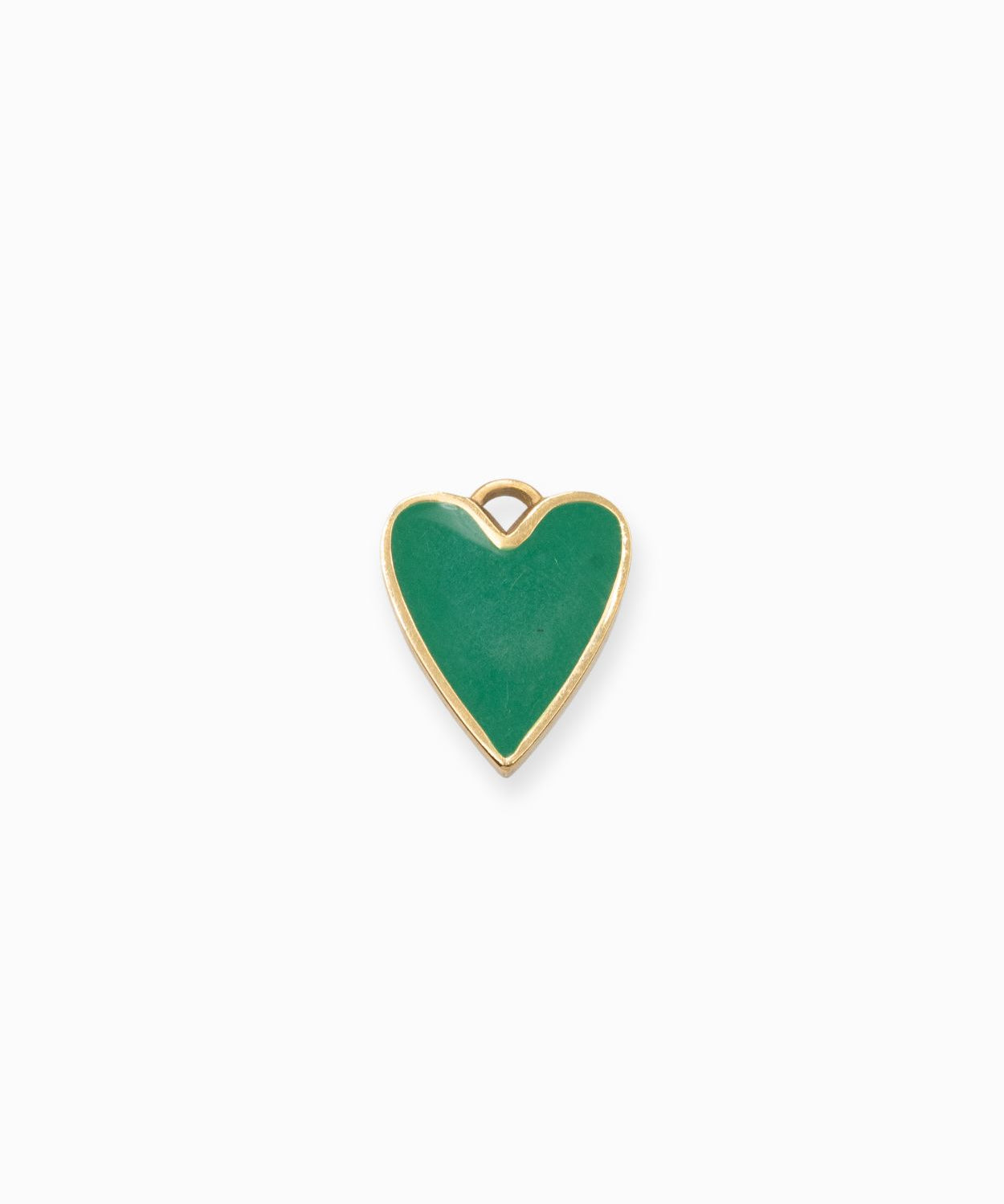 Pendentif coeur allongé 17x14.50mm