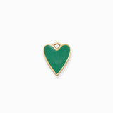 Pendentif coeur allongé 17x14.50mm