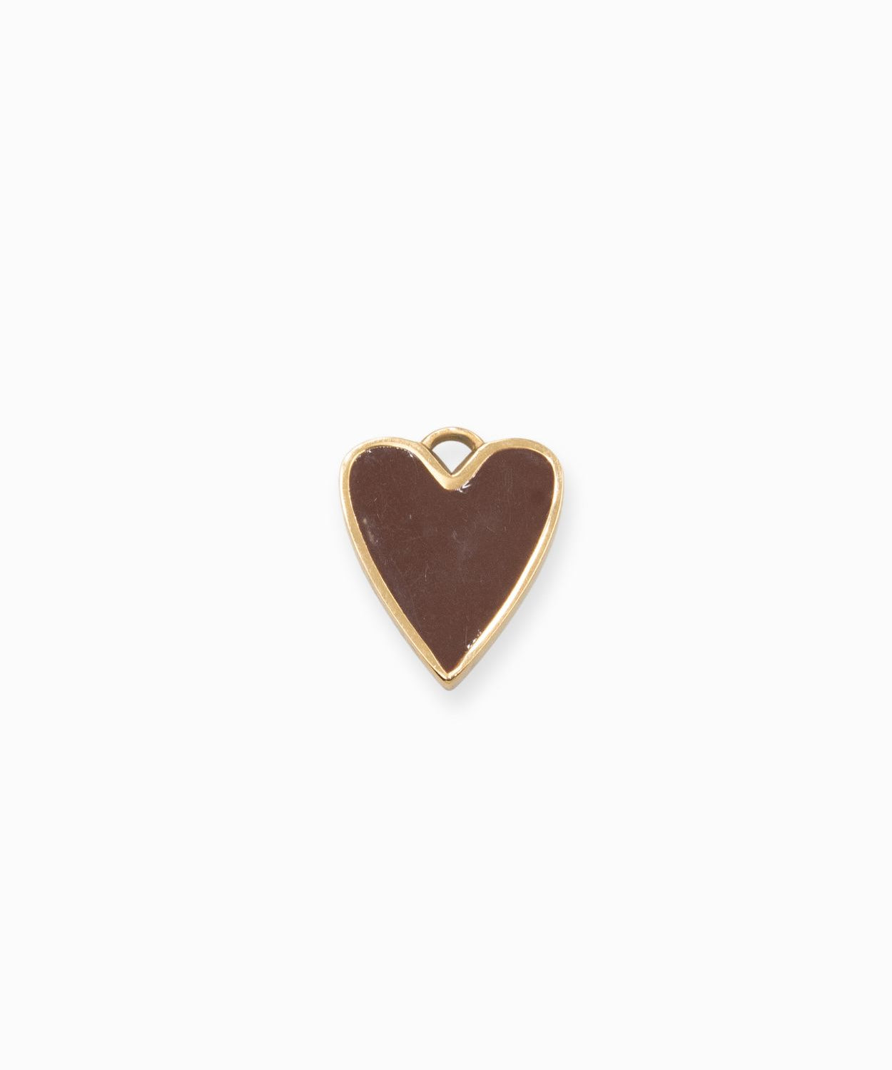Pendentif coeur allongé 17x14.50mm