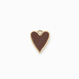 Pendentif coeur allongé 17x14.50mm