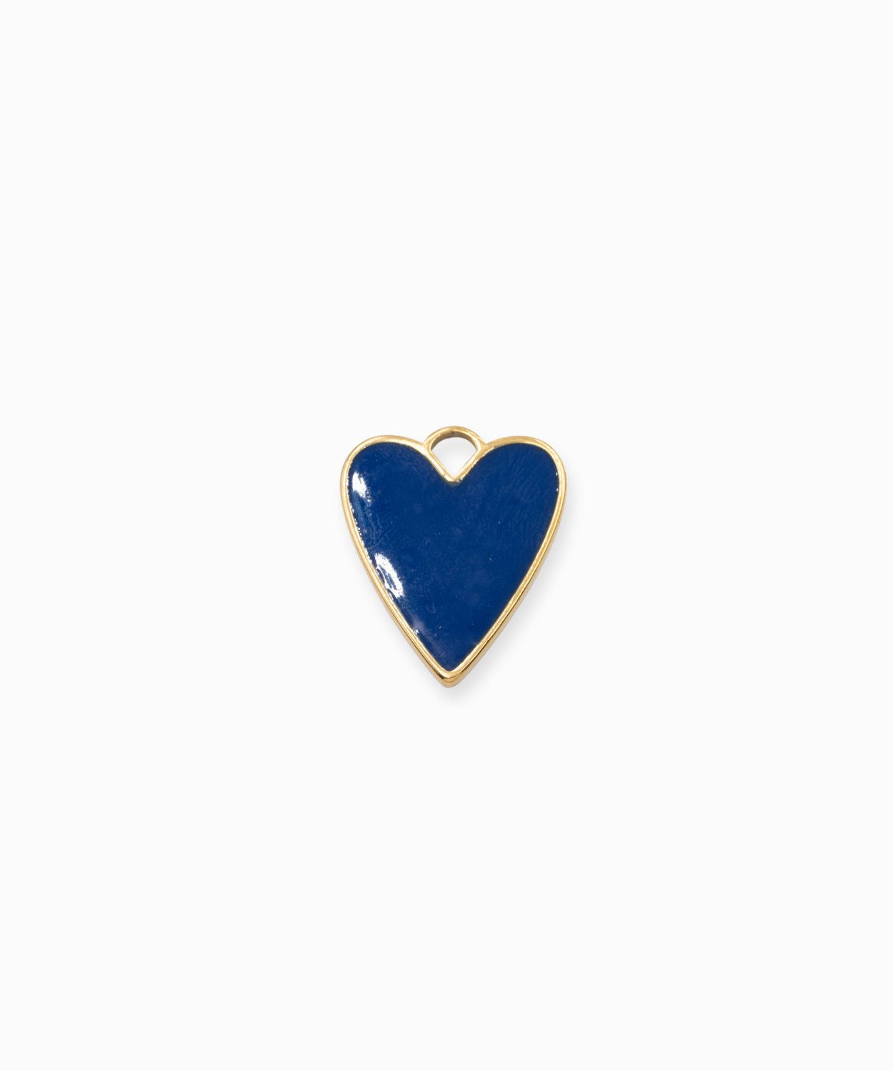 Pendentif coeur allongé 17x14.50mm