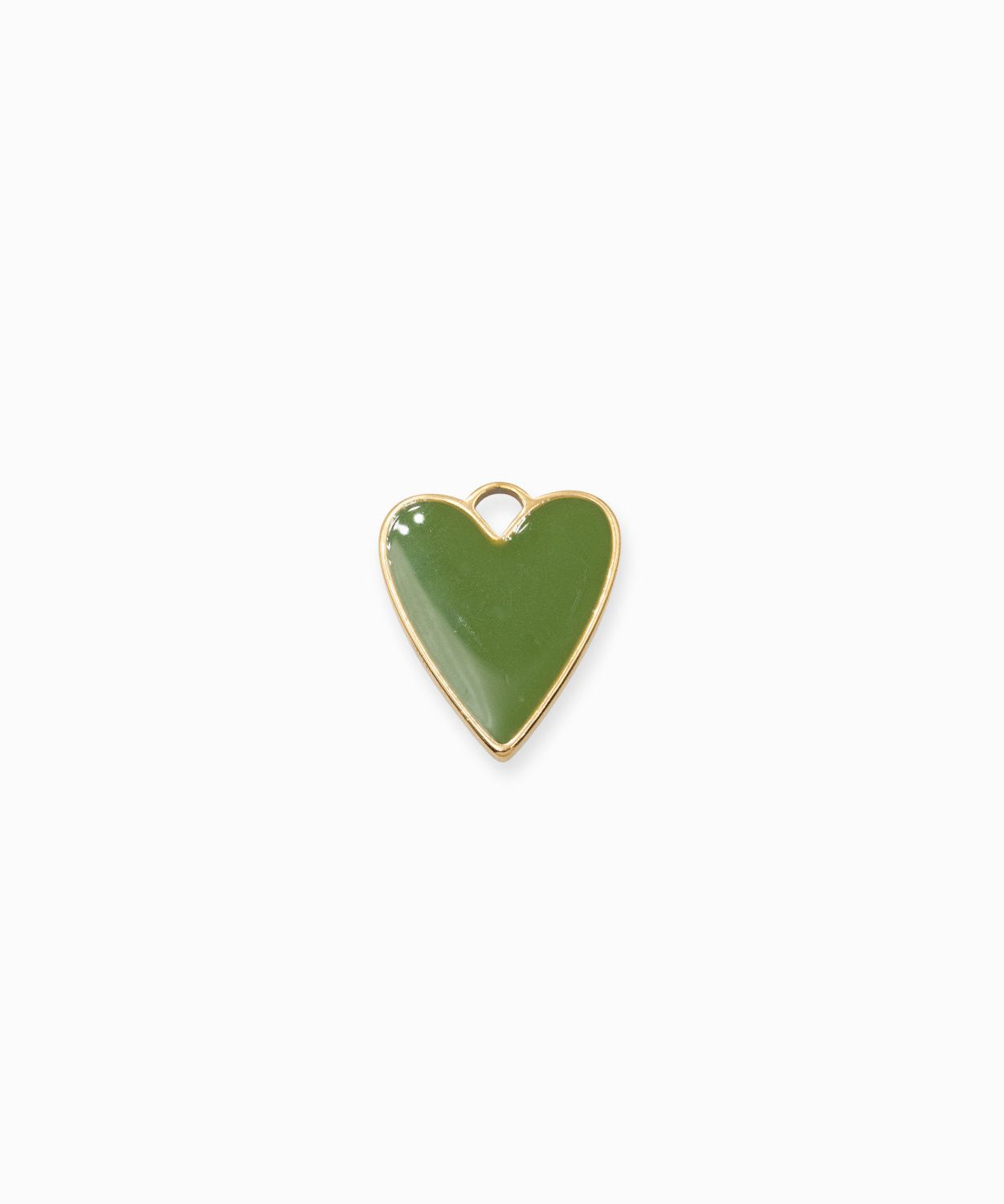 Pendentif coeur allongé 17x14.50mm
