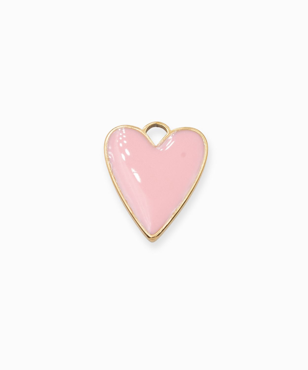 Pendentif coeur allongé 23x19mm