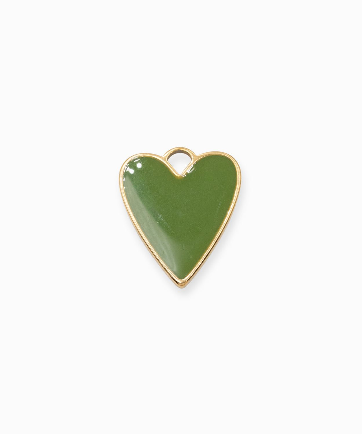 Pendentif coeur allongé 23x19mm