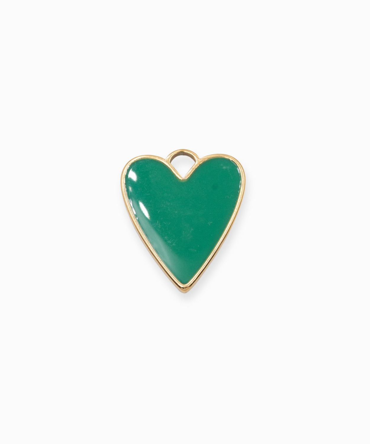 Pendentif coeur allongé 23x19mm