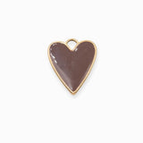 Pendentif coeur allongé 23x19mm