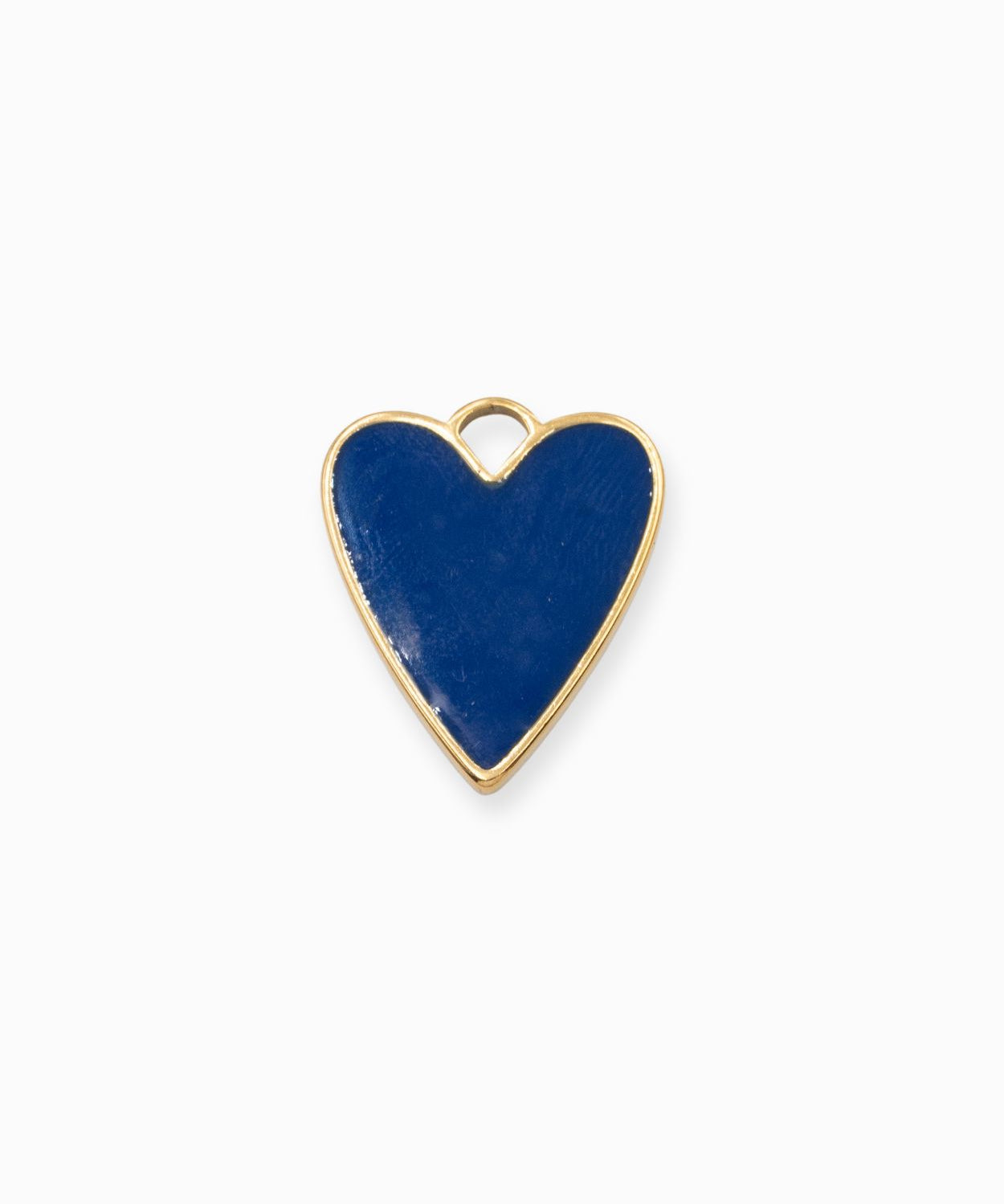 Pendentif coeur allongé 23x19mm