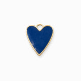 Pendentif coeur allongé 23x19mm