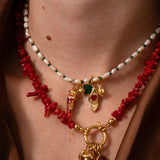 Pendentif coeur fortune 18x7.5mm