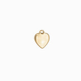 Pendentif coeur nacre 10x10mm