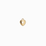 Pendentif coeur nacre 7mm
