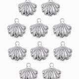 Pendentif coquille 13x15mm