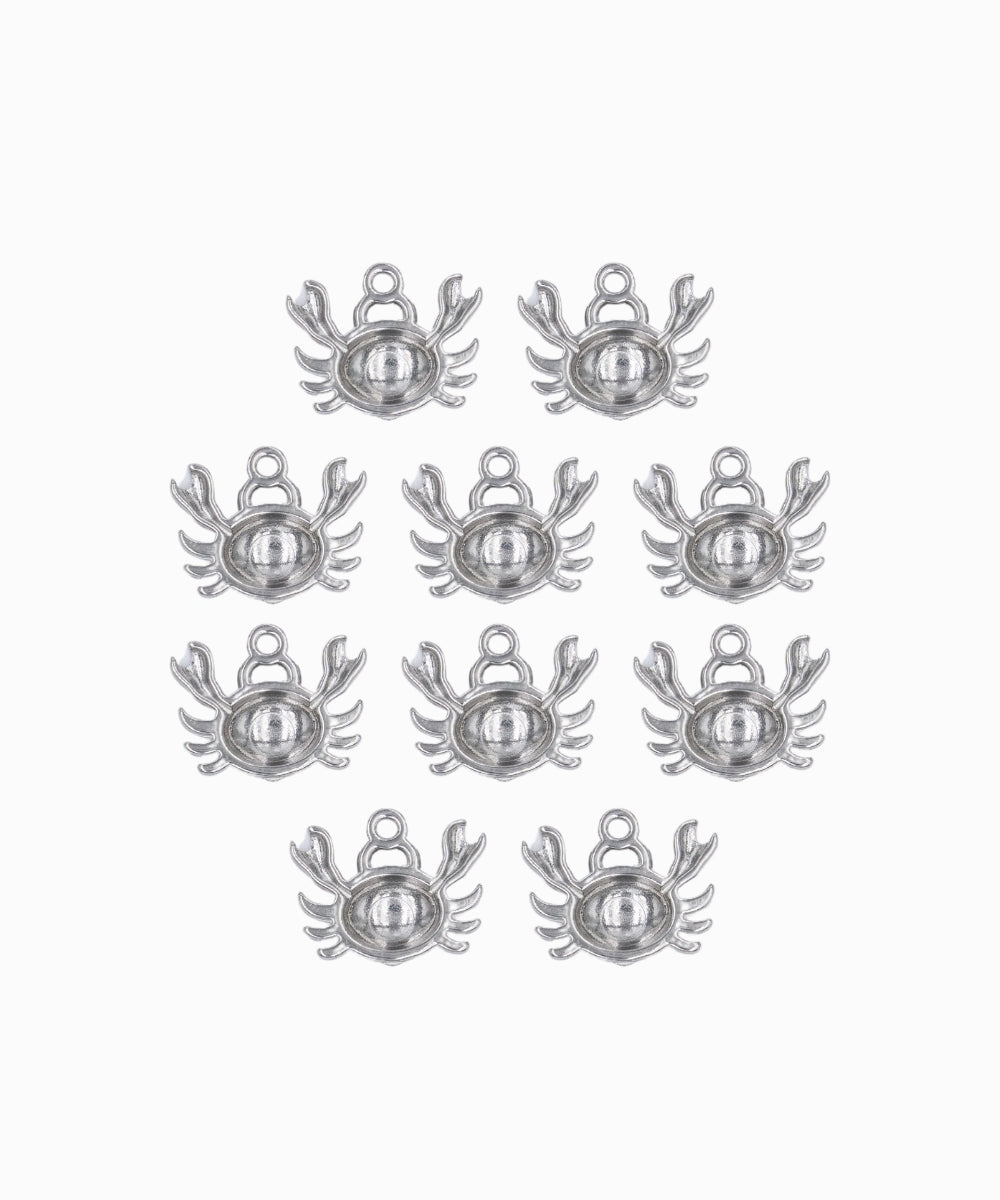 Pendentif crabe 9x11mm