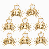 Pendentif crabe coeur 22x20mm