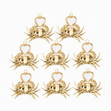 Pendentif crabe coeur 22x20mm