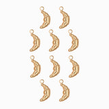 Pendentif croissant plat 10 x 6 mm