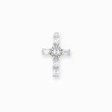 Pendentif croix strass 23.50x6.40mm