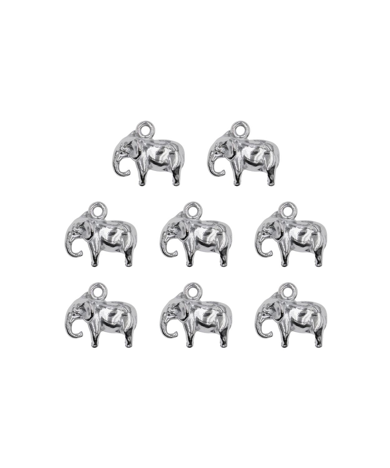 Pendentif éléphant 12x13mm