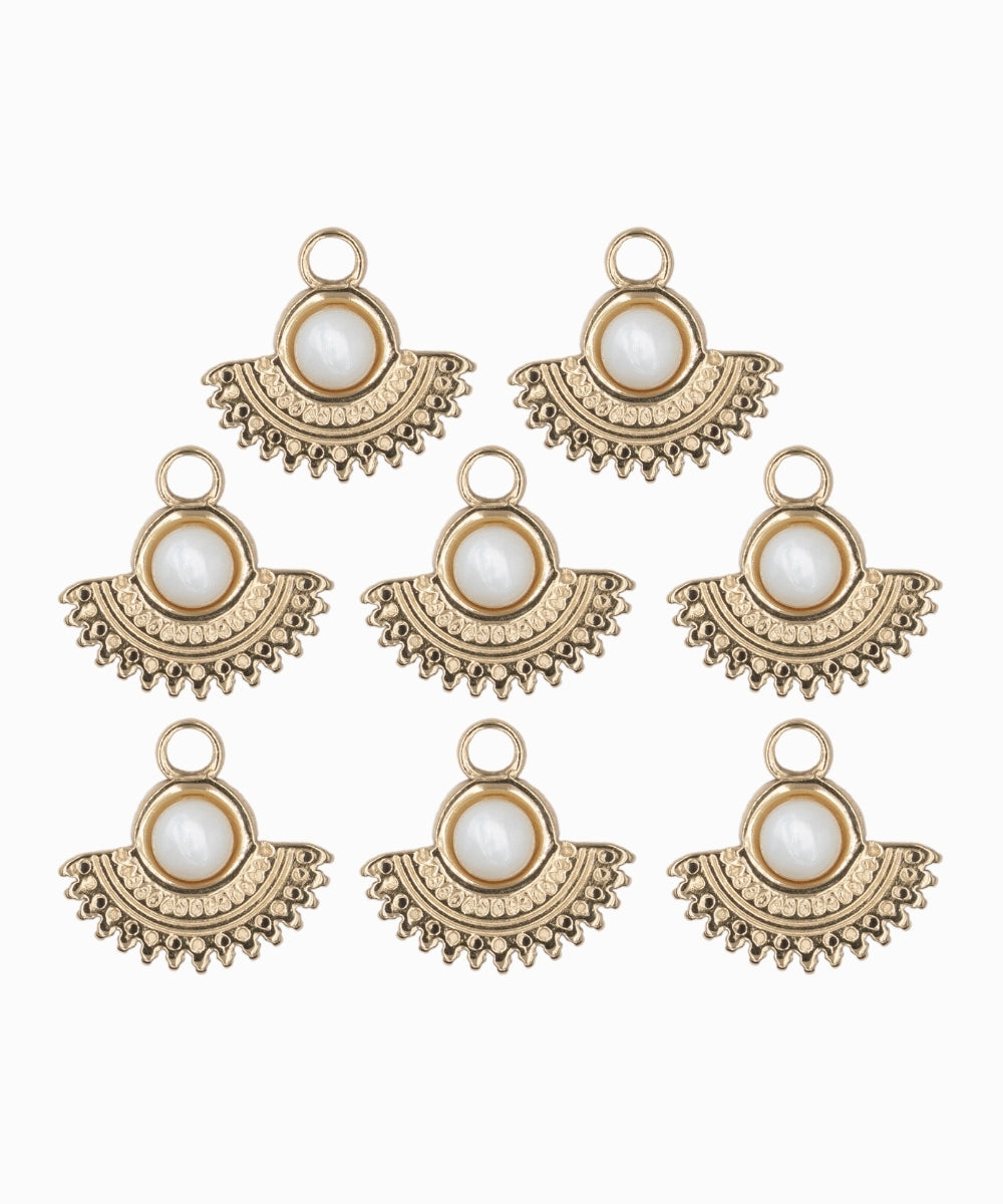 Pendentif éventails 11x15 mm